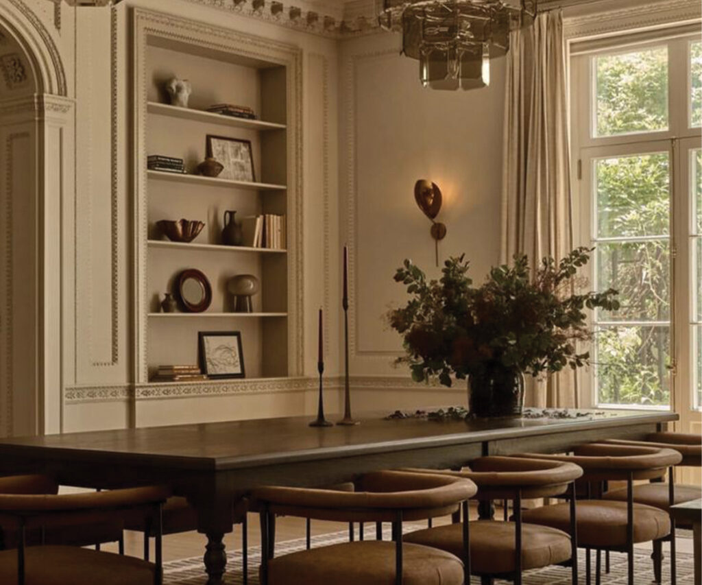 Marketing Minute on new OFG hang tags with cozy showroom photo.